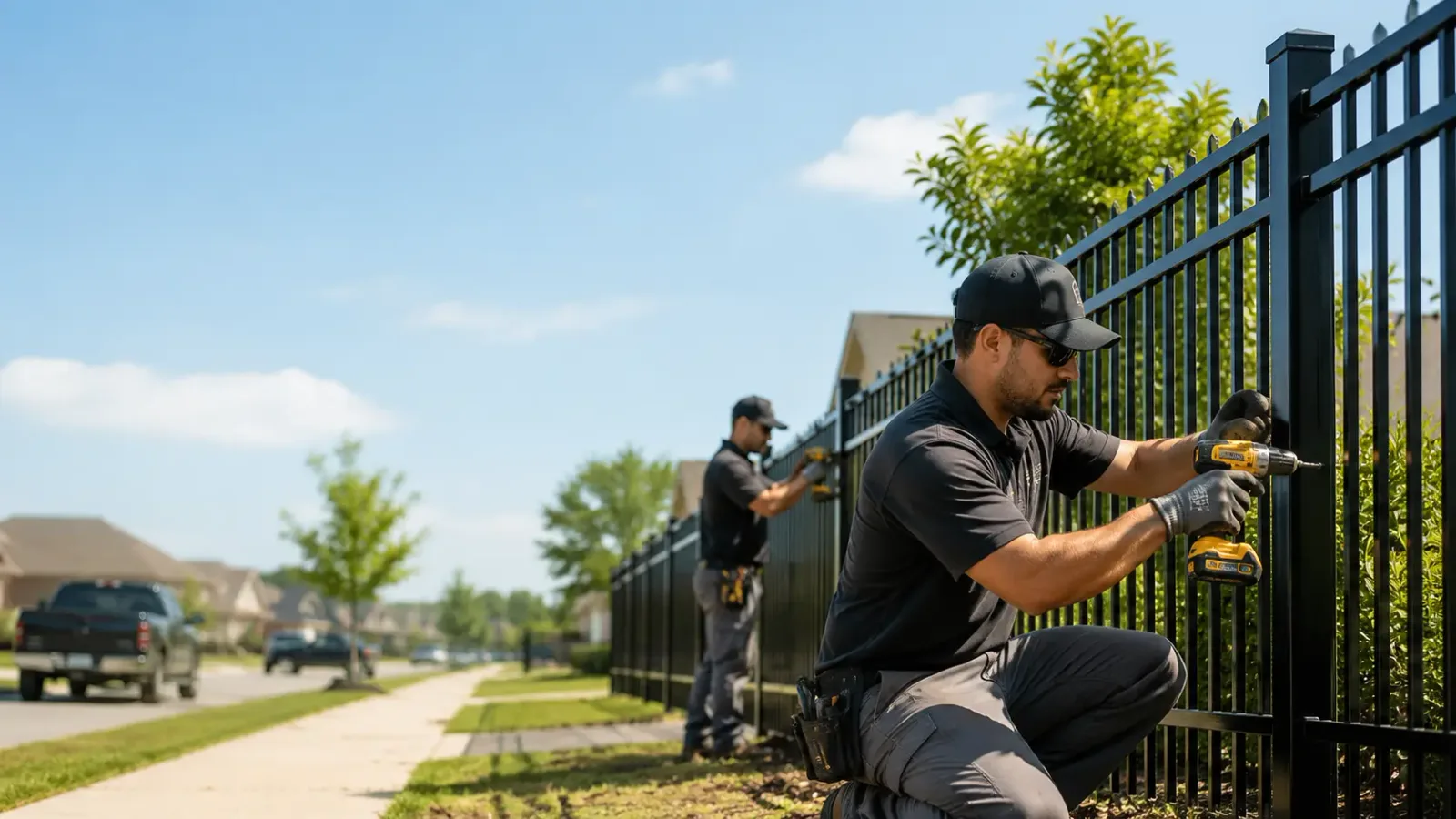 Metal Fence Installation in Lenox, TN